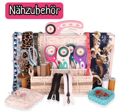 Nähzubehör günstig online kaufen | Glitzerpüppi Stoffversand
