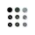 Druckknopf Color, Prym Love, 12,4mm, Grau 30 Stück (393003)