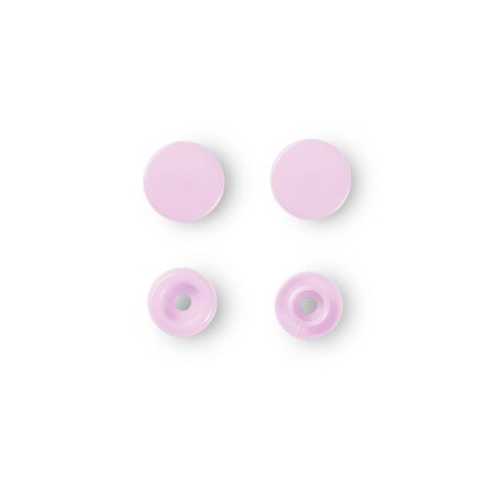 Color Snaps Druckknöpfe rosa, Prym Love, Kunststoff 12,4mm, 30 Stück (393118)
