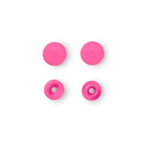 Color Snaps Druckknöpfe pink, Prym Love, Kunststoff 12,4mm, 30 Stück (393147)