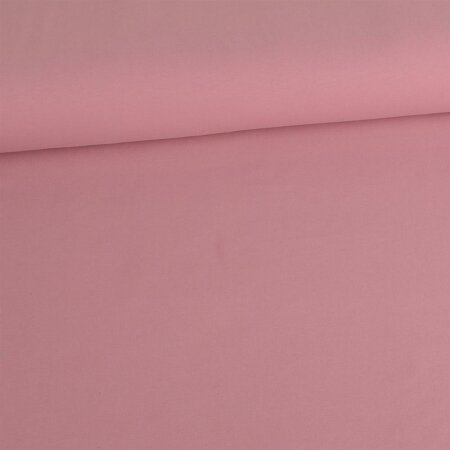 Organic Soft Touch Ganzjahres-Sweat French Terry brushed Amelie - Uni Rose