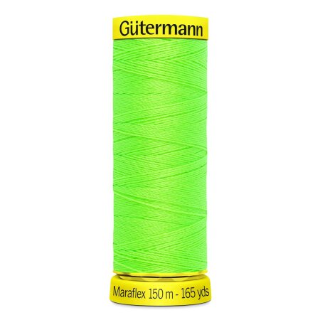 Gütermann Maraflex neon 150m - elastisches Nähgarn für dehnbare Stoffe Nr.  3853