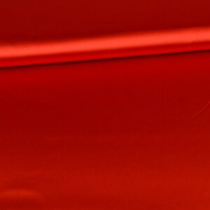 Satin Stretch Stoff - Uni Rot
