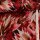 Viskose Jersey Wilde Blüten Rot Schwarz