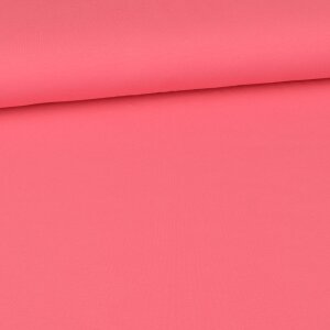 Bio Baumwolljersey Stoff Amelie Uni pink