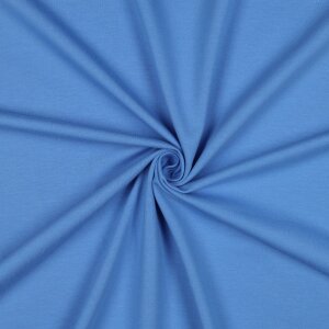 Bio French Terry Sommersweat Amelie Uni blau