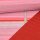 Steppstoff Wattiert Doubleface Streifen - Farbverlauf Rosa Rot