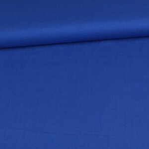 Viskose Stoff Viviana - Uni Royal Blau