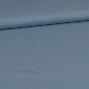 Viskose Stoff Viviana - Uni Jeans Blau Hell