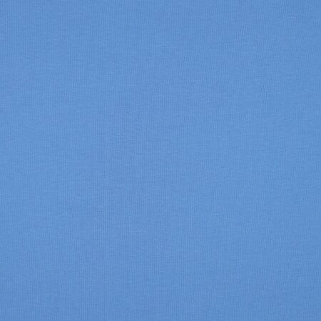Bio Bündchenstoff Amelie Uni blau