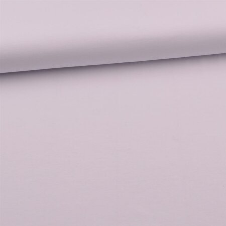 1 Reststück 0,70m BIO Uni Jersey Amelie - Weiß