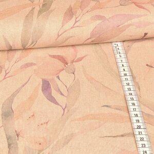 Canvas Swafing - Zarte Blumenwiese - Hellbeige