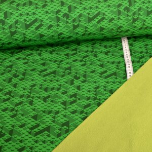 Softshell - Bausteine Grün