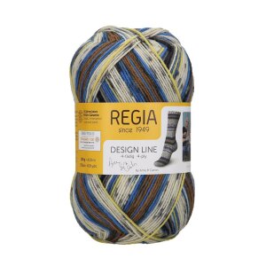 REGIA Sockenwolle Color Design Line 4-fädig, 02460 Bamble 100g