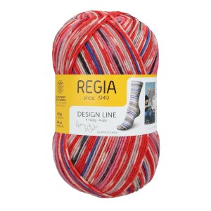 REGIA Sockenwolle Color Design Line 4-fädig, 03885...