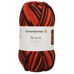 Schachenmayr Bravo Color, 02087 Vesuv 50g