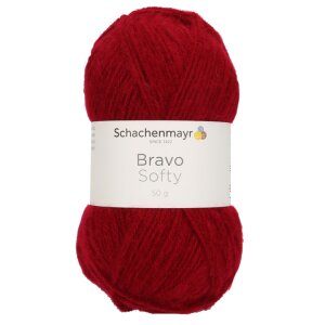Schachenmayr Bravo Softy, 08222 Weinrot 50g