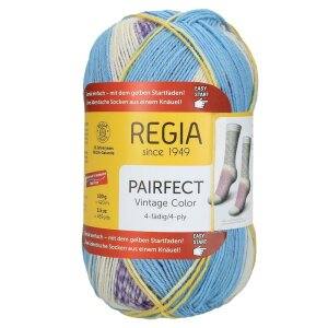 REGIA Sockenwolle Color Pairfect Line 4-fädig, 01363 Grey Shadows 100g