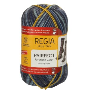 REGIA Sockenwolle Color Pairfect Line 4-fädig, 07154 Pier 100g