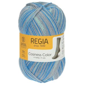 REGIA Sockenwolle Color 4-fädig, 01249 Restful 100g