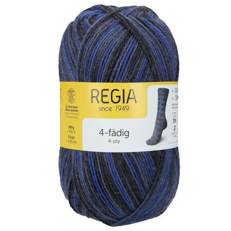 REGIA Sockenwolle Color 4-fädig, 01337 Reliability Color 100g