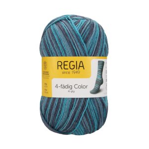 REGIA Sockenwolle Color 4-fädig, 02592...