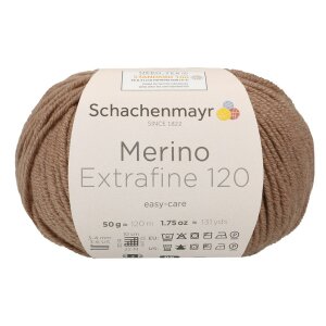 Schachenmayr Merinowolle Extrafine 120, 00113 Trench 50g