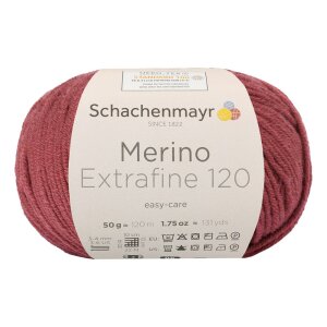 Schachenmayr Merinowolle Extrafine 120, 00128 Marsala 50g