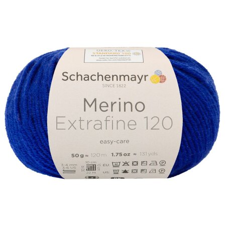 Schachenmayr Merinowolle Extrafine 120, 00153 Enzian 50g