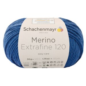 Schachenmayr Merinowolle Extrafine 120, 00154 Jeans 50g