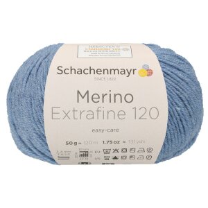 Schachenmayr Merinowolle Extrafine 120, 00156 Wolke...