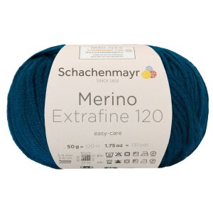 Schachenmayr Merinowolle Extrafine 120, 00164 Teal 50g