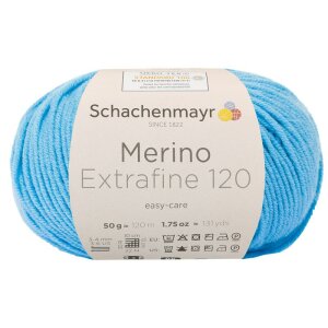 Schachenmayr Merinowolle Extrafine 120, 00165 Pool 50g
