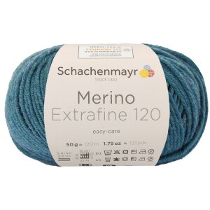 Schachenmayr Merinowolle Extrafine 120, 00166 Meerbl...