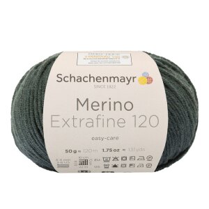 Schachenmayr Merinowolle Extrafine 120, 00171 Oliv 50g