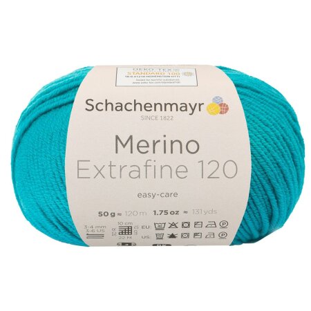 Schachenmayr Merinowolle Extrafine 120, 00177 Smaragd 50g