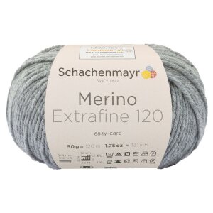 Schachenmayr Merinowolle Extrafine 120, 00191 Flanell 50g