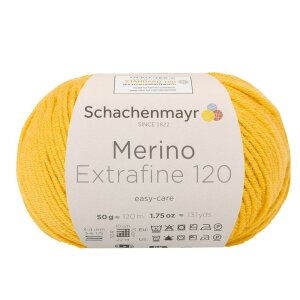Schachenmayr Merinowolle Extrafine 120, 10123 Honig 50g