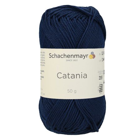 Schachenmayr Catania Baumwolle, 00124 Marine 50g