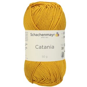 Schachenmayr Catania Baumwolle, 00249 Gold 50g