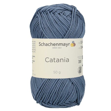 Schachenmayr Catania Baumwolle, 00269 Graublau 50g