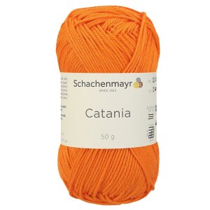 Schachenmayr Catania Baumwolle, 00281 Orange 50g