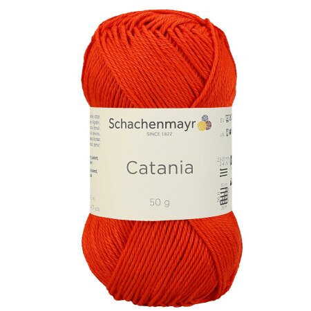 Schachenmayr Catania Baumwolle, 00390 Tomate 50g