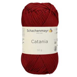 Schachenmayr Catania Baumwolle, 00424 Kirsche 50g