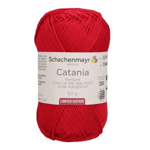 Schachenmayr Catania Baumwolle, 02023 Viva Magenta 50g