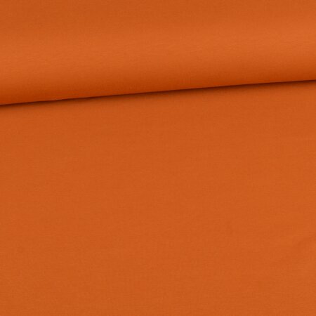 Bio French Terry Sommersweat Amelie Uni ziegel