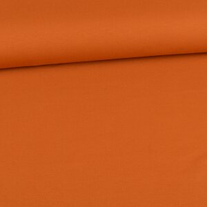 Bio French Terry Sommersweat Amelie Uni ziegel