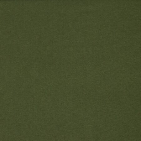 Bio Bündchenstoff Amelie Uni khaki