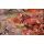 1 Reststück 0,85m Jersey Stenzo Bordüre Bordürenstoff Big Flowerdream Rot