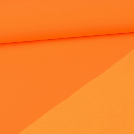 1 Reststück 1,00m Nano Softshell Swafing - Uni NEON Orange